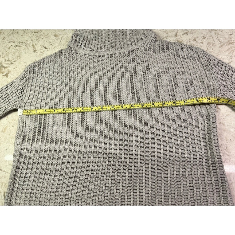 NWT Revolve One Grey Day Cashmere Blend Turtleneck Sweater In Gray Size Small - Picture 6 of 7